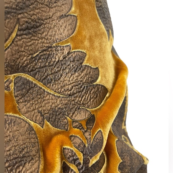 Tracy McWilliams Gold & Brown Jacket size M - Picture 5 of 10